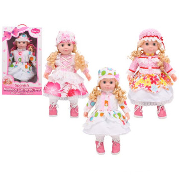 20 Inch Interactive Talking Doll in English En71 Approval